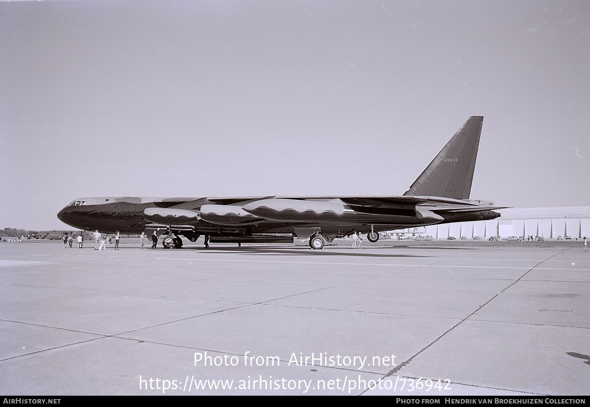 Aircraft Photo of 56-600 / 60600 | Boeing B-52D Stratofortress | AirHistory.net #736942