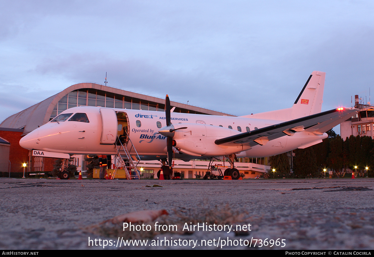 Aircraft Photo of YR-DAA | Saab 340A | Direct Aero Services | AirHistory.net #736965