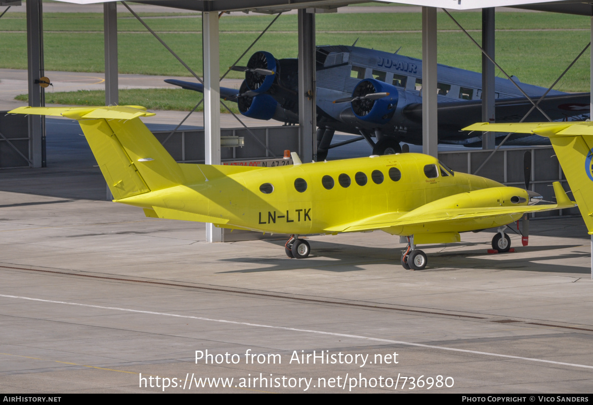 Aircraft Photo of LN-LTK | Beech B200 Super King Air | Lufttransport | AirHistory.net #736980