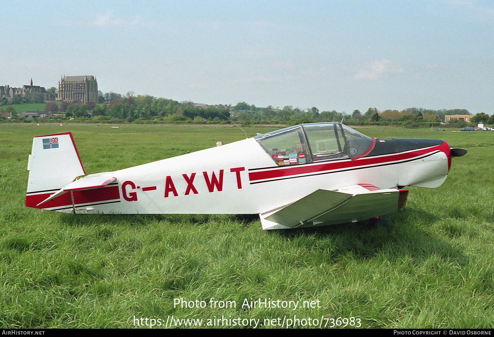 Aircraft Photo of G-AXWT | Jodel D-11 | AirHistory.net #736983