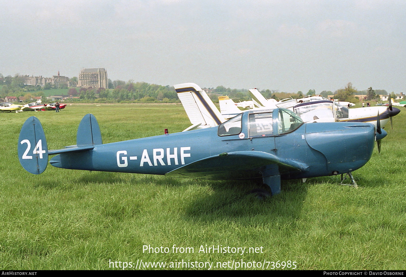 Aircraft Photo of G-ARHF | Forney F-1A Aircoupe | AirHistory.net #736985