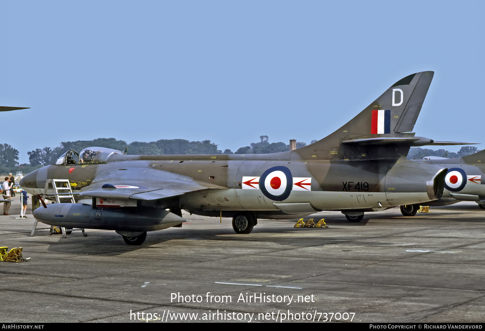 Aircraft Photo of XF419 | Hawker Hunter F6 | UK - Air Force | AirHistory.net #737007