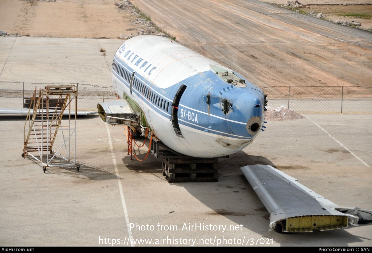 Aircraft Photo of SX-BCA | Boeing 737-284/Adv | Olympic | AirHistory.net #737021