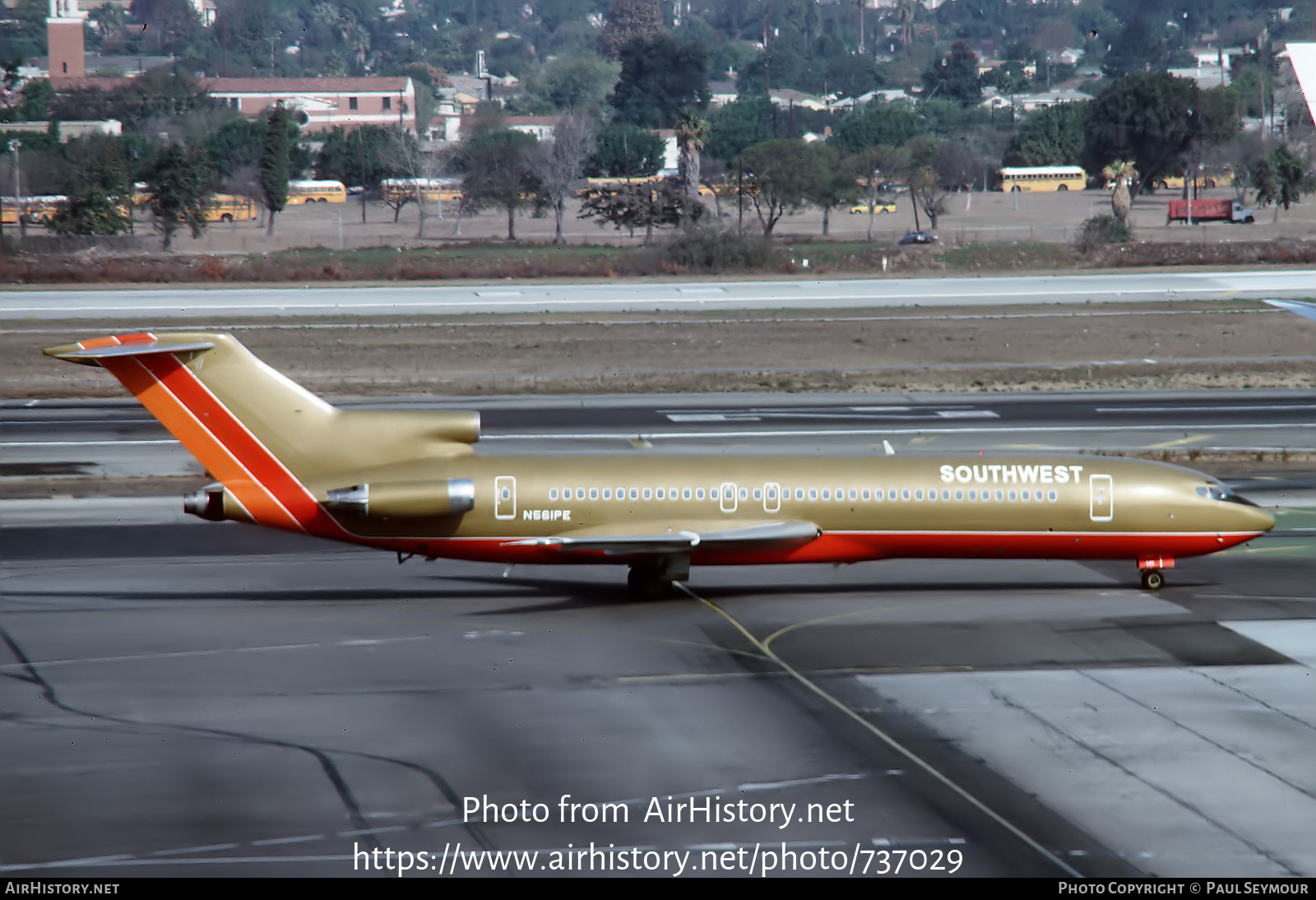 Aircraft Photo of N561PE | Boeing 727-227/Adv | Southwest Airlines | AirHistory.net #737029