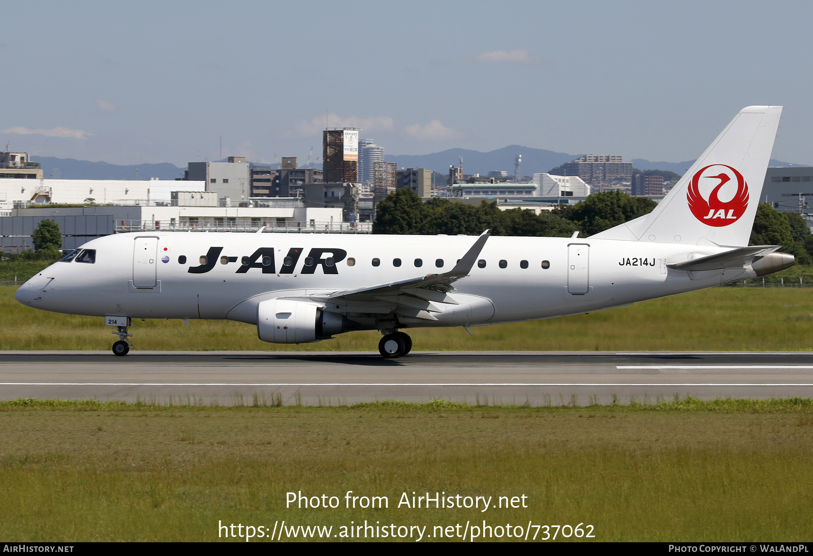 Aircraft Photo of JA214J | Embraer 170STD (ERJ-170-100STD) | J-Air | AirHistory.net #737062