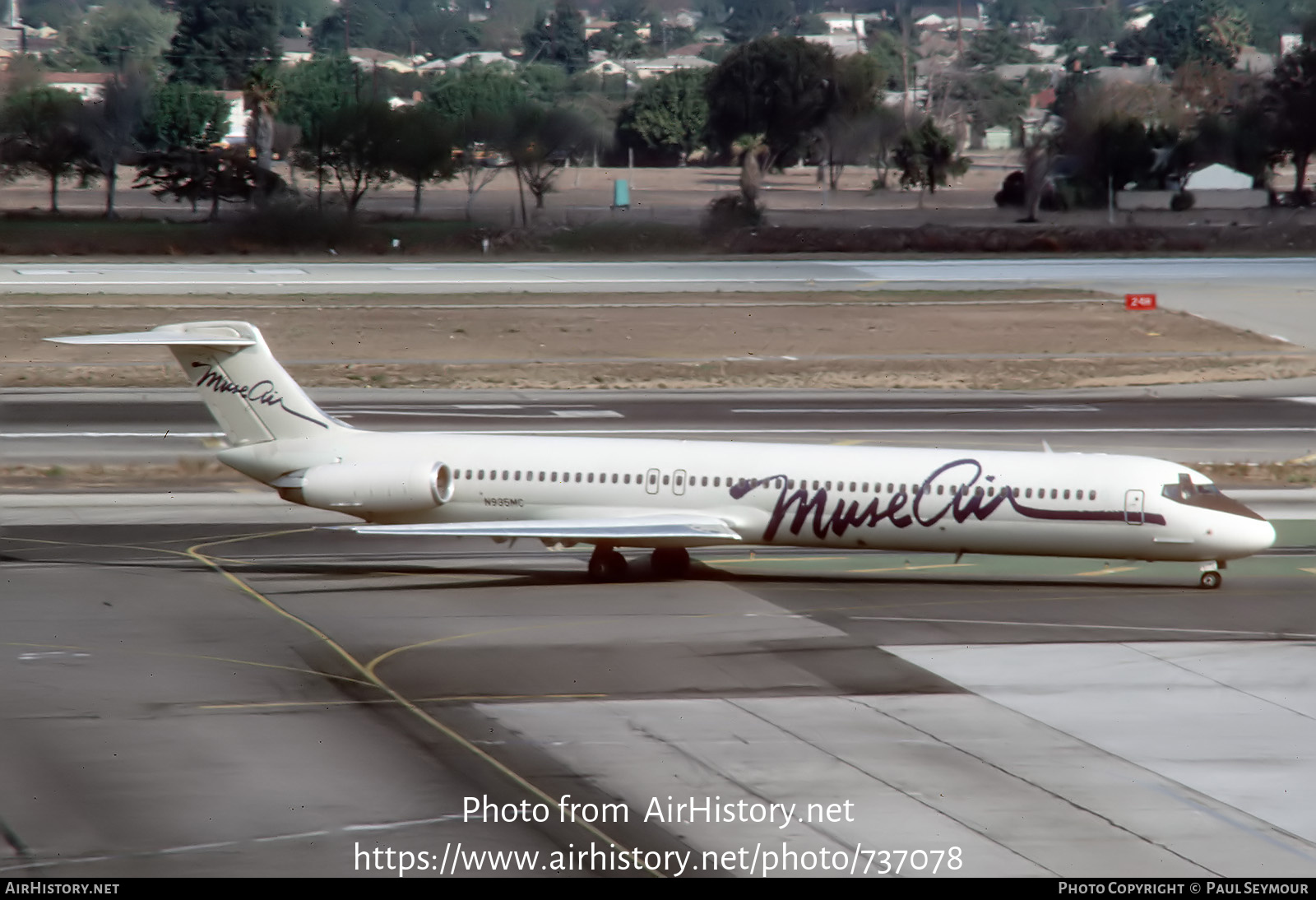 Aircraft Photo of N935MC | McDonnell Douglas MD-82 (DC-9-82) | Muse Air | AirHistory.net #737078