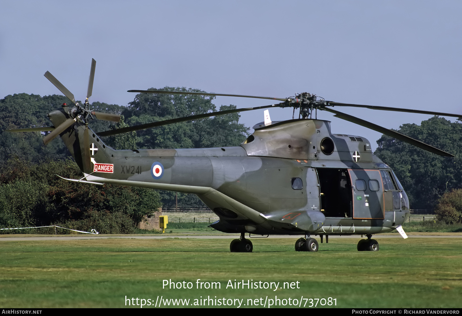 Aircraft Photo of XW241 | Aerospatiale SA-330E Puma | UK - Air Force | AirHistory.net #737081