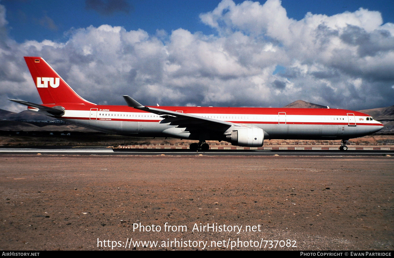 Aircraft Photo of D-AERG | Airbus A330-322 | LTU - Lufttransport-Unternehmen | AirHistory.net #737082