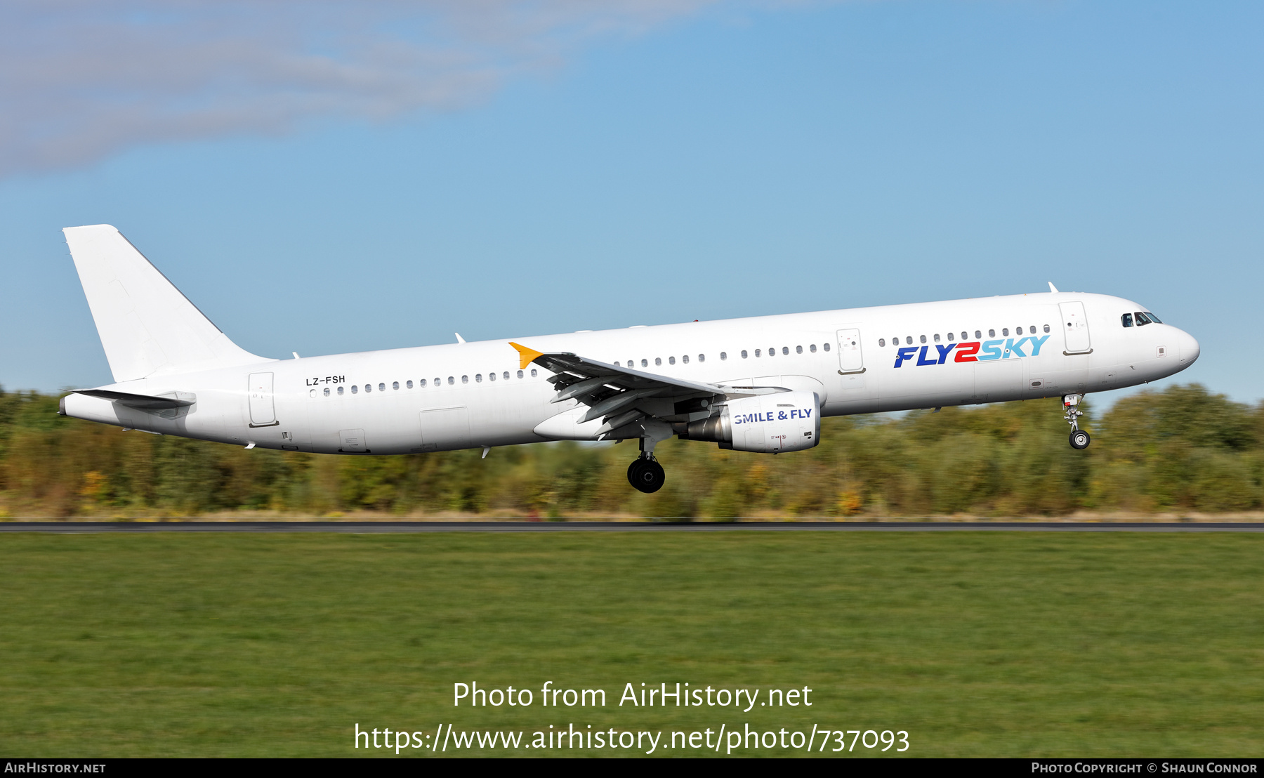 Aircraft Photo of LZ-FSH | Airbus A321-211 | Fly2Sky | AirHistory.net #737093