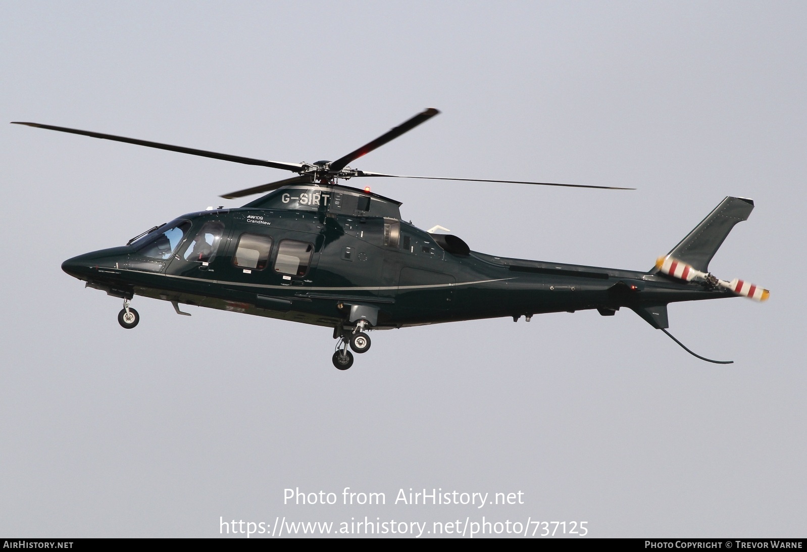 Aircraft Photo of G-SIRT | AgustaWestland AW-109SP GrandNew | AirHistory.net #737125