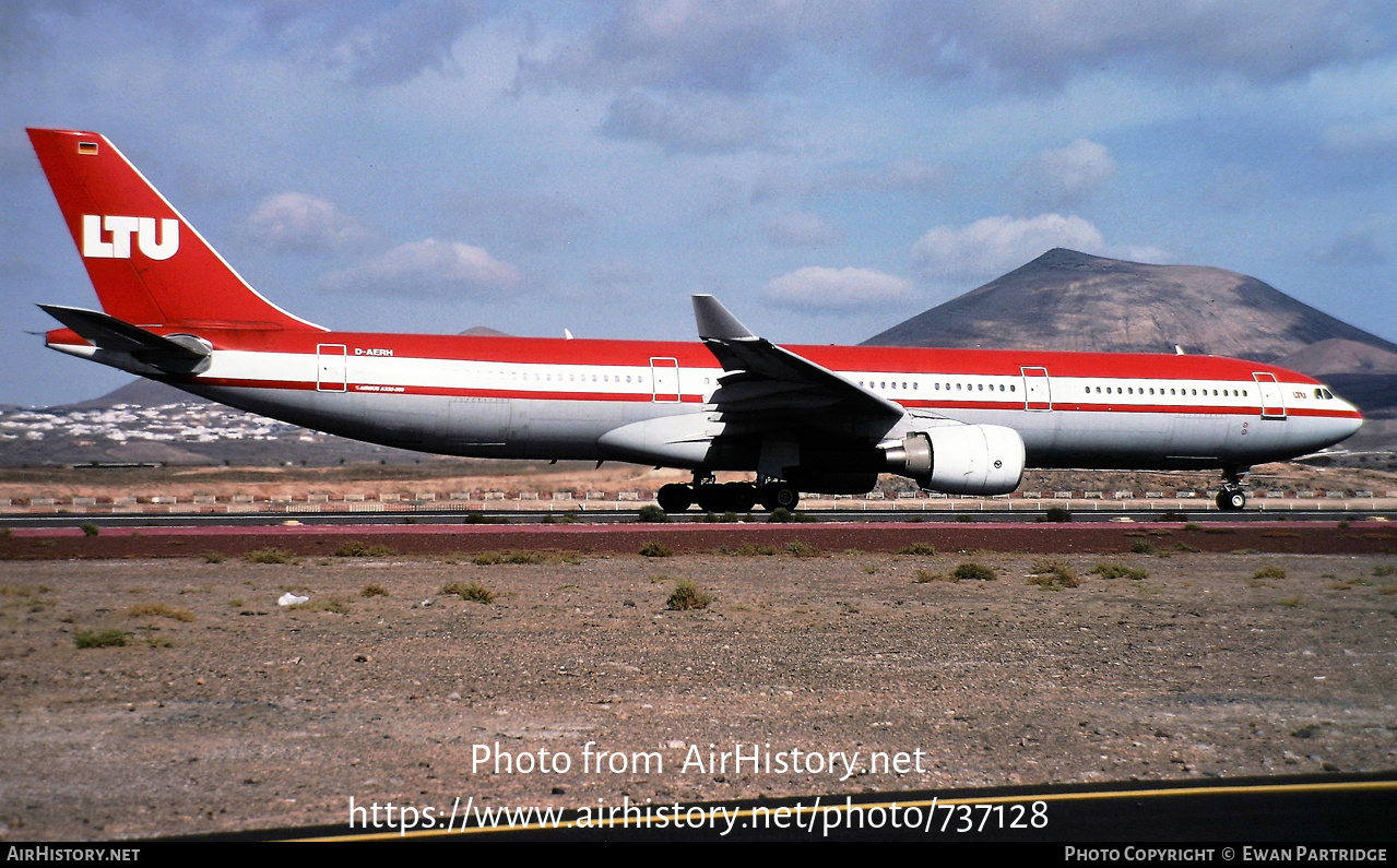 Aircraft Photo of D-AERH | Airbus A330-322 | LTU - Lufttransport-Unternehmen | AirHistory.net #737128