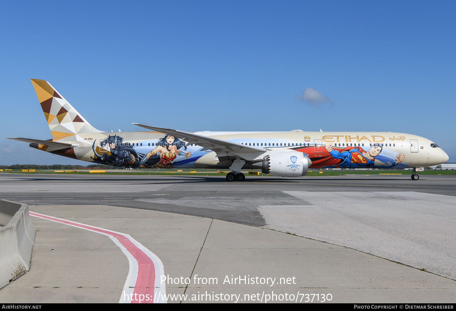 Aircraft Photo of A6-BMA | Boeing 787-10 Dreamliner | Etihad Airways | AirHistory.net #737130