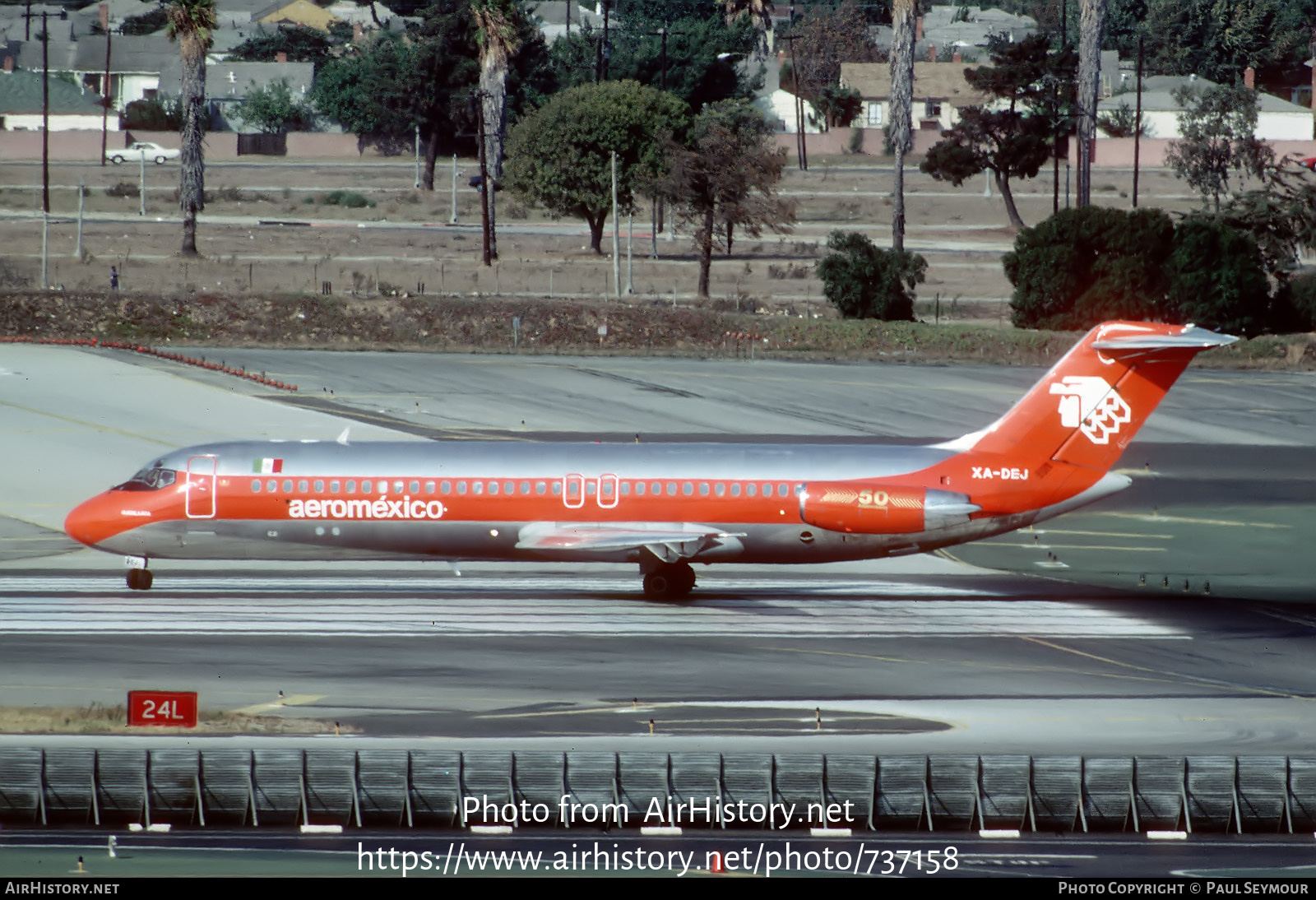 Aircraft Photo of XA-DEJ | McDonnell Douglas DC-9-32 | AeroMéxico | AirHistory.net #737158