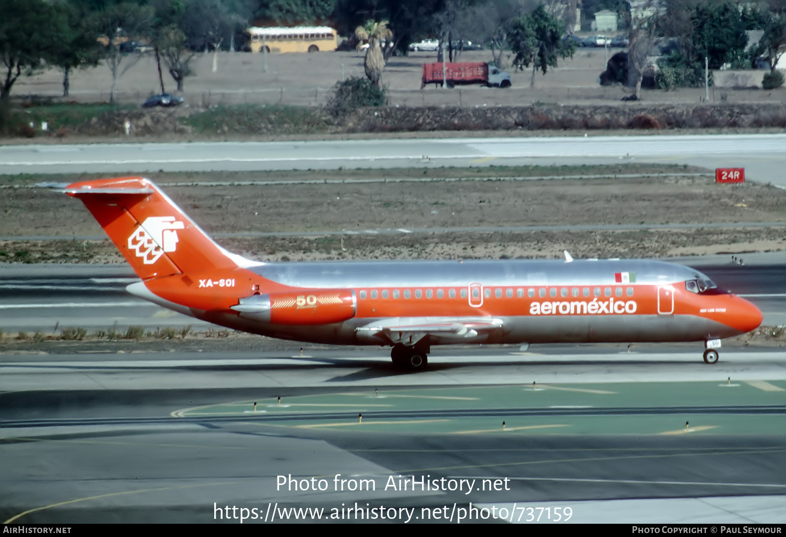 Aircraft Photo of XA-SOI | McDonnell Douglas DC-9-15 | AeroMéxico | AirHistory.net #737159