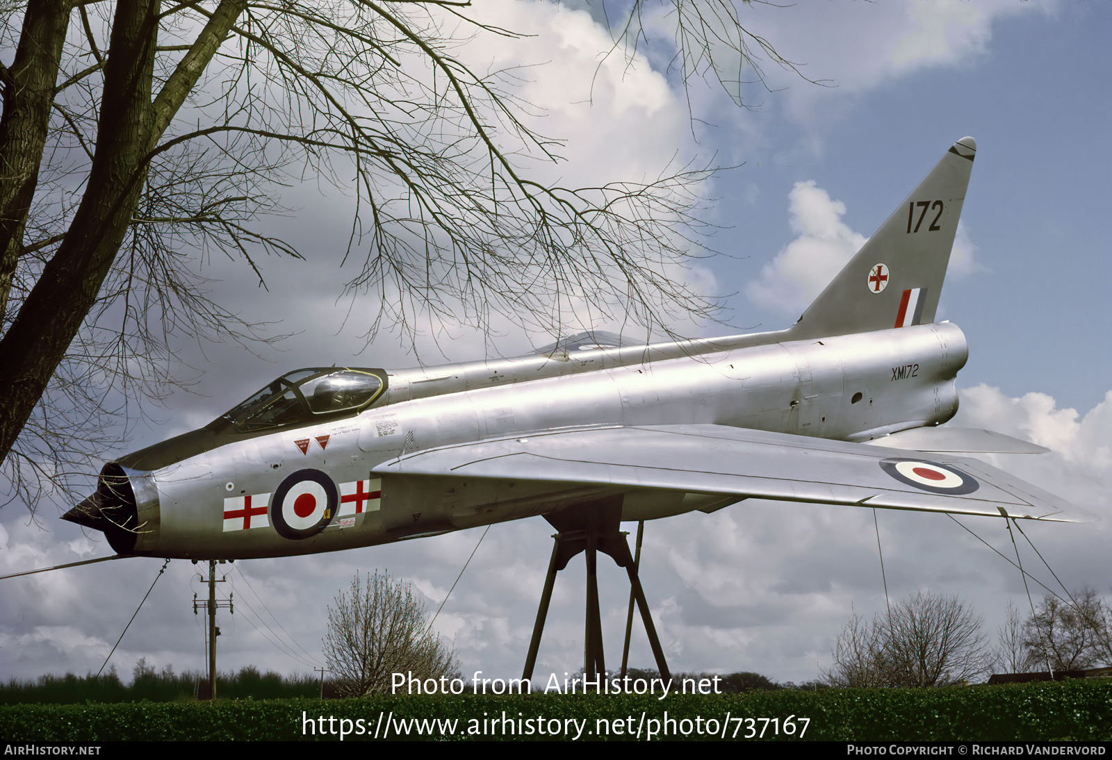 Aircraft Photo of XM172 | English Electric Lightning F1A | UK - Air Force | AirHistory.net #737167