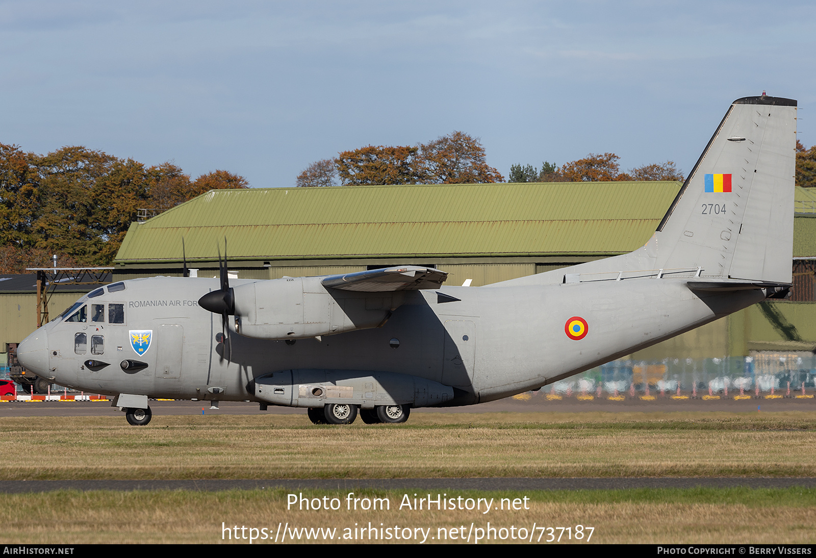 Aircraft Photo of 2704 | Alenia C-27J Spartan | Romania - Air Force | AirHistory.net #737187