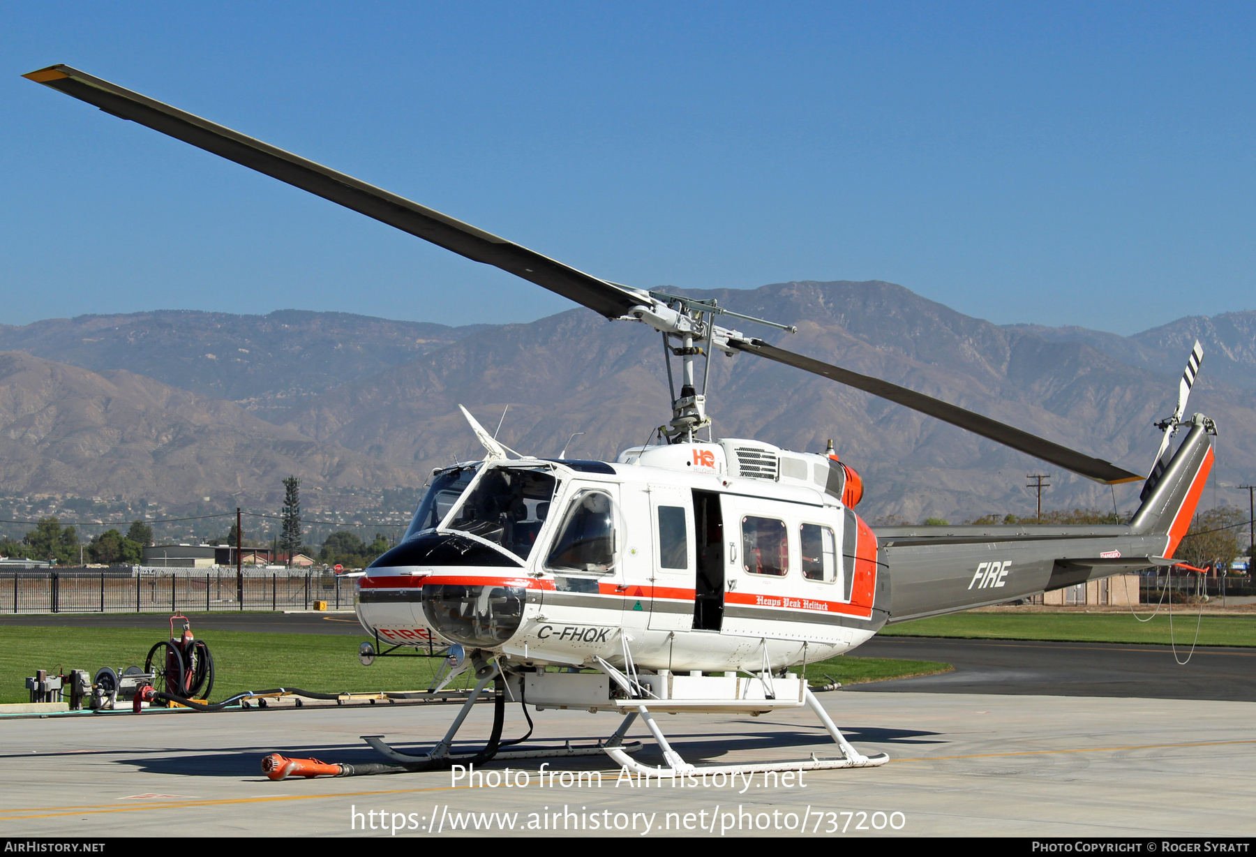 Aircraft Photo of C-FHQK | Bell 205A-1 | HeliQwest | AirHistory.net #737200