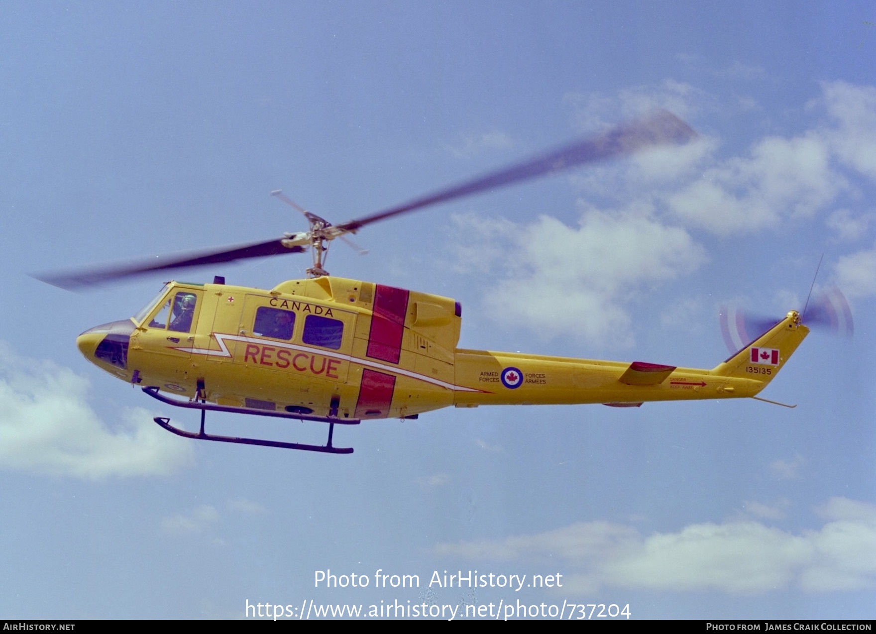 Aircraft Photo of 135135 | Bell CH-135 Twin Huey | Canada - Air Force | AirHistory.net #737204