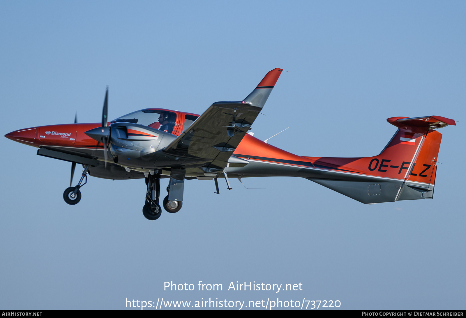 Aircraft Photo of OE-FLZ | Diamond DA42 NG Twin Star | AirHistory.net #737220