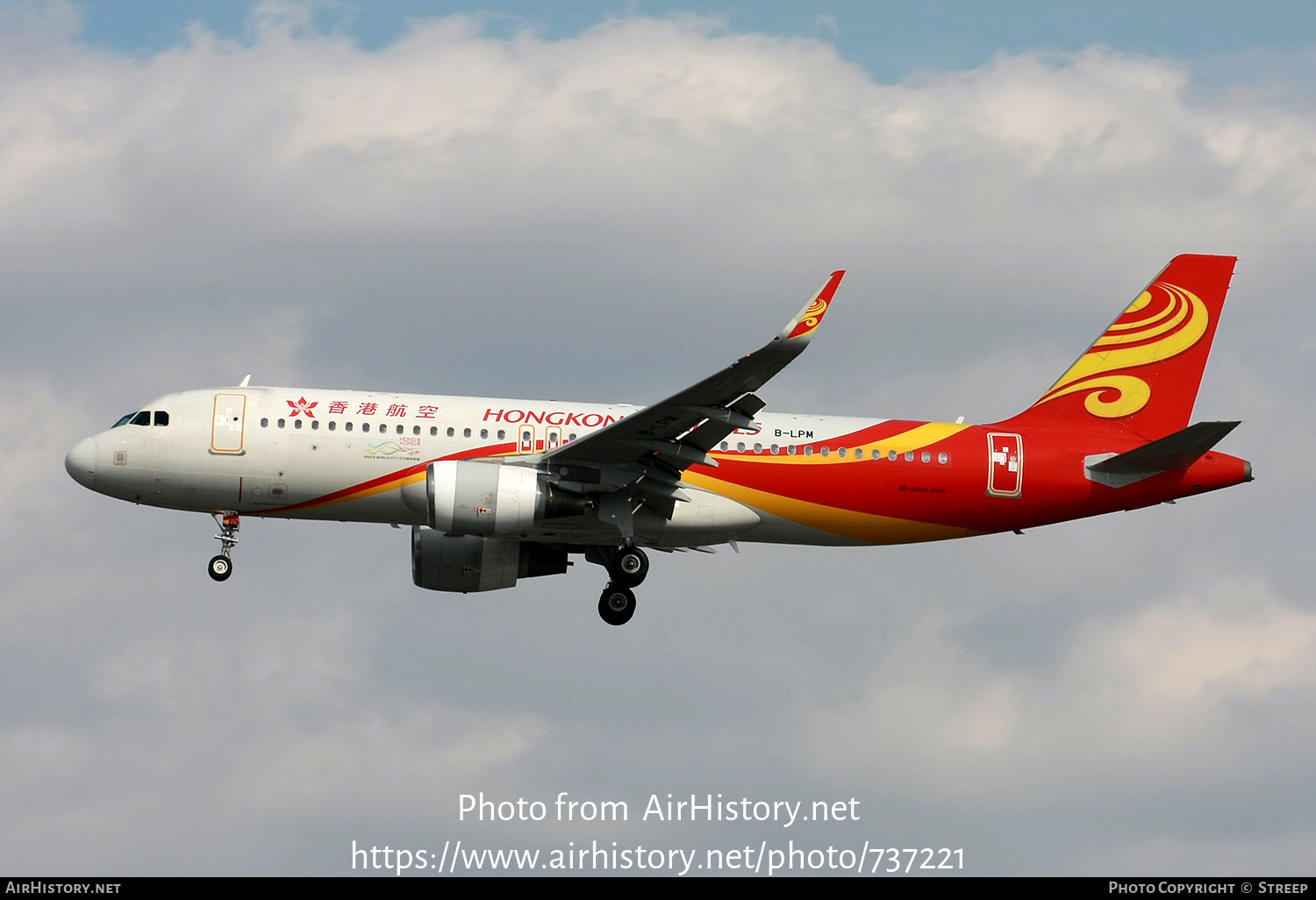 Aircraft Photo of B-LPM | Airbus A320-214 | Hong Kong Airlines | AirHistory.net #737221