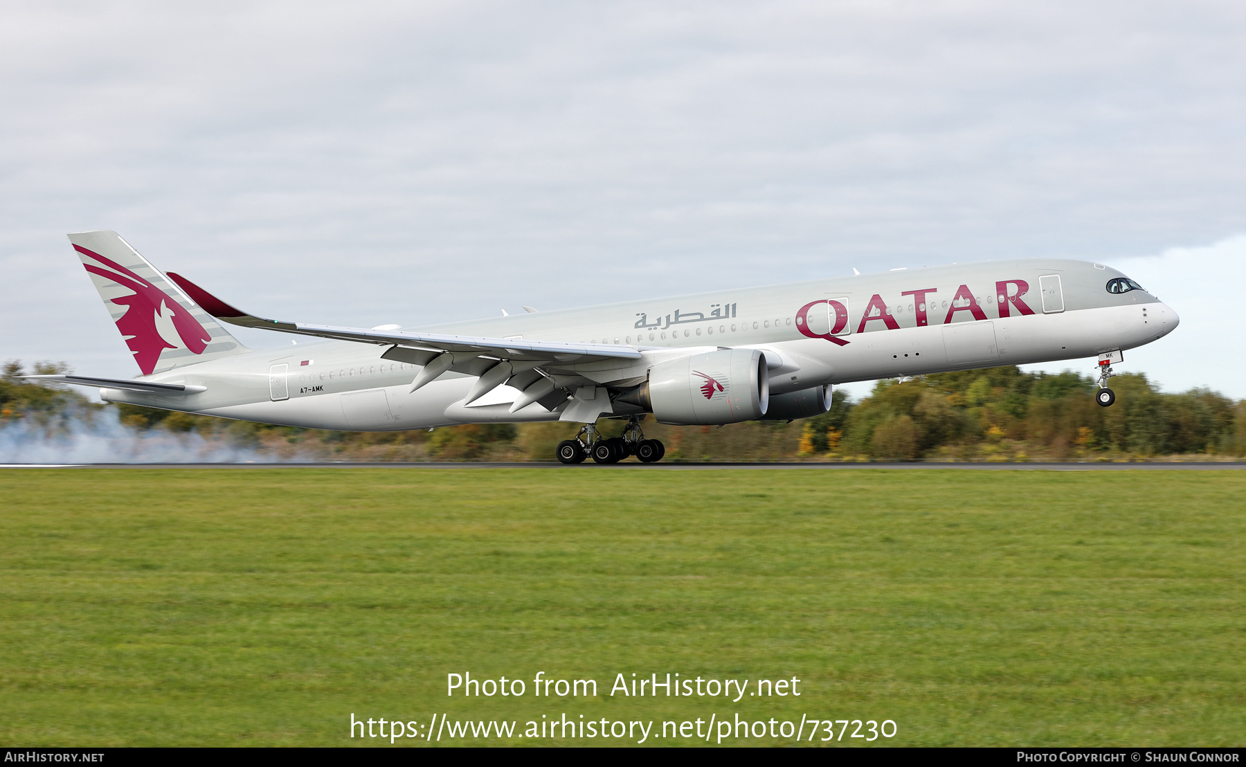 Aircraft Photo of A7-AMK | Airbus A350-941 | Qatar Airways | AirHistory.net #737230