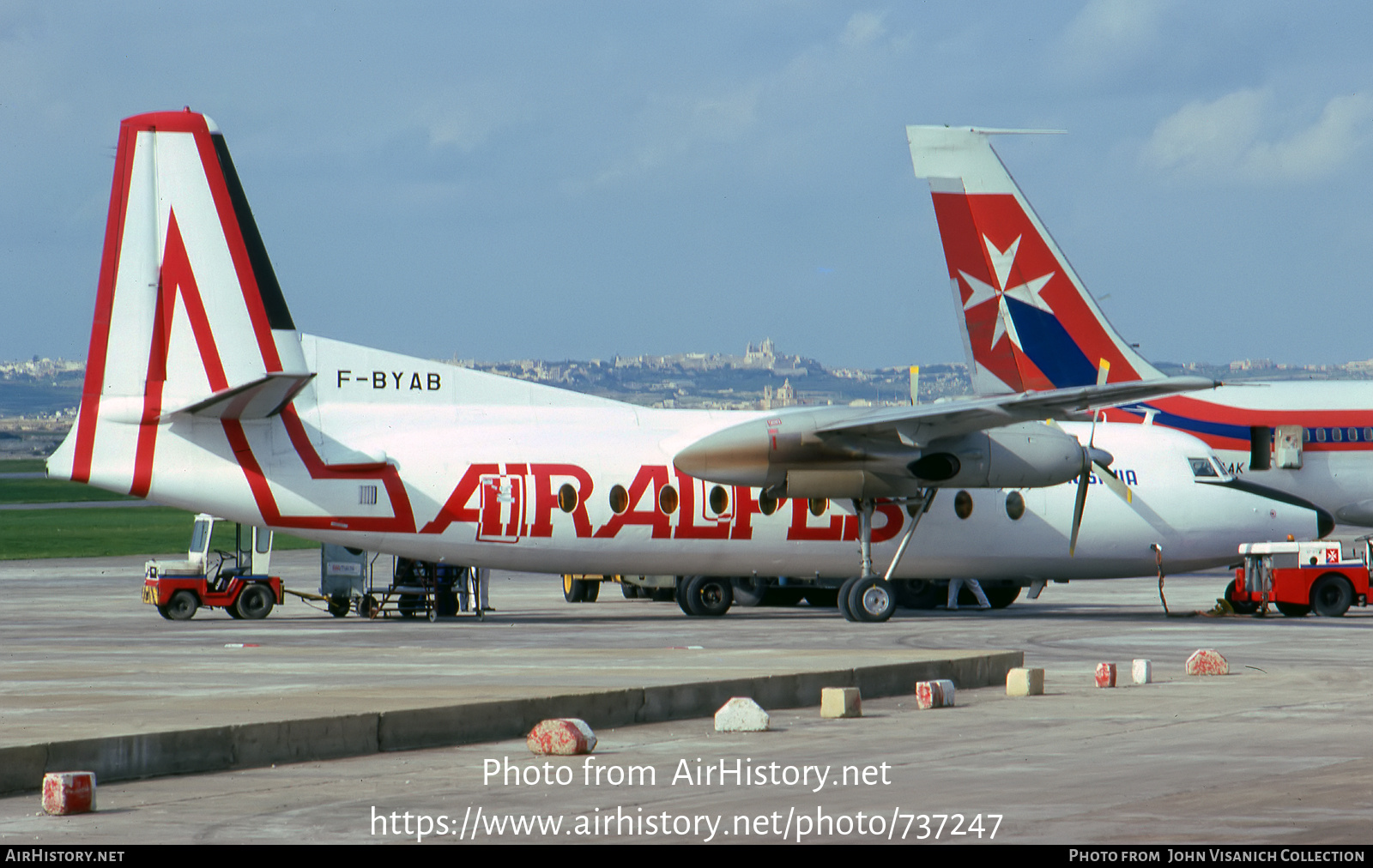 Aircraft Photo of F-BYAB | Fokker F27-600 Friendship | Air Alpes | AirHistory.net #737247