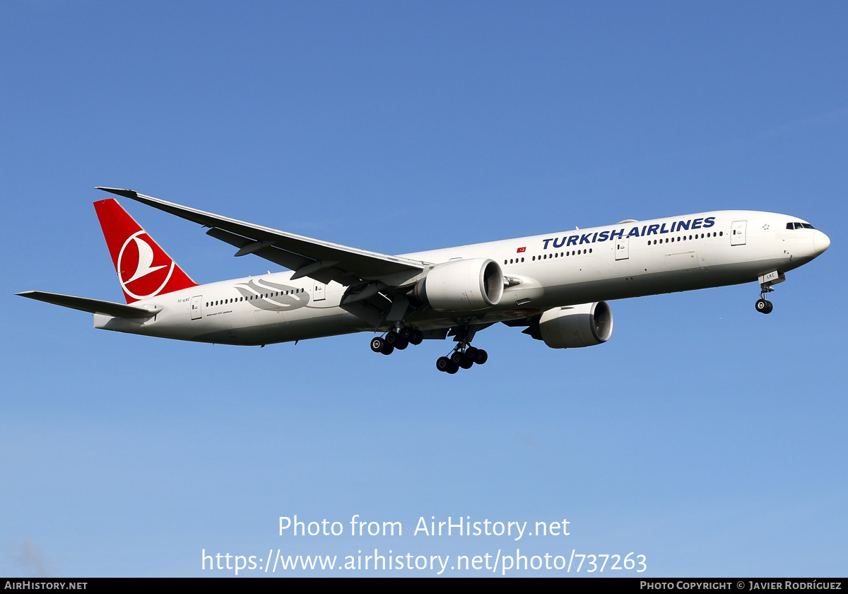 Aircraft Photo of TC-LKC | Boeing 777-3U8/ER | Turkish Airlines | AirHistory.net #737263