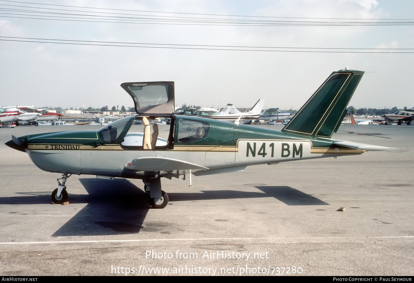 Aircraft Photo of N41BM | Socata TB-20 Trinidad | AirHistory.net #737280