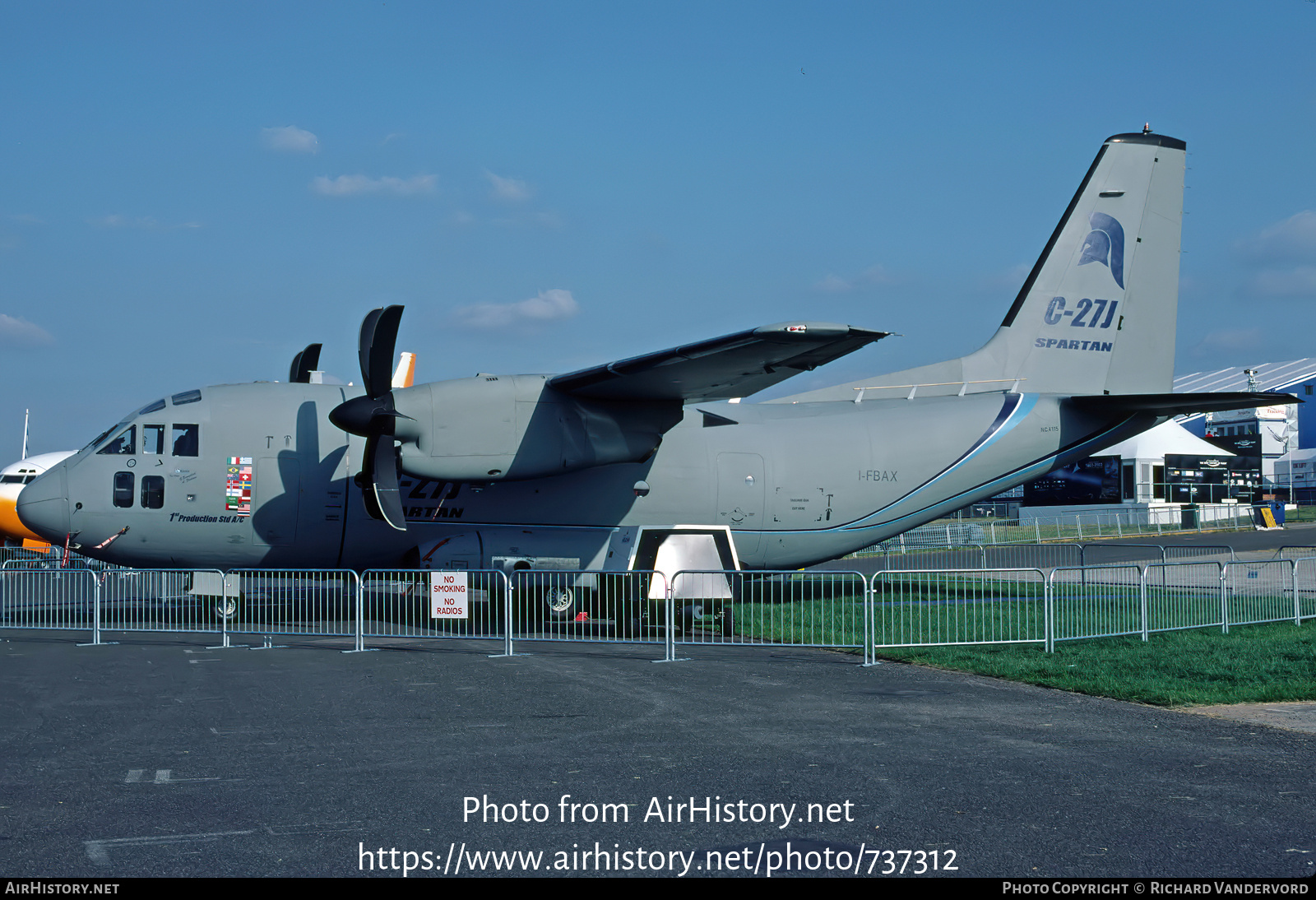 Aircraft Photo of I-FBAX | Alenia C-27J Spartan | AirHistory.net #737312