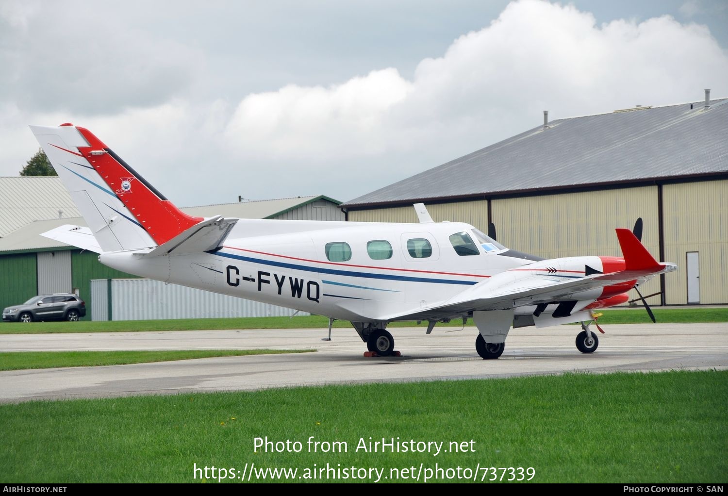 Aircraft Photo of C-FYWQ | Beechcraft B60 Duke | ITPS - International Test Pilots School | AirHistory.net #737339