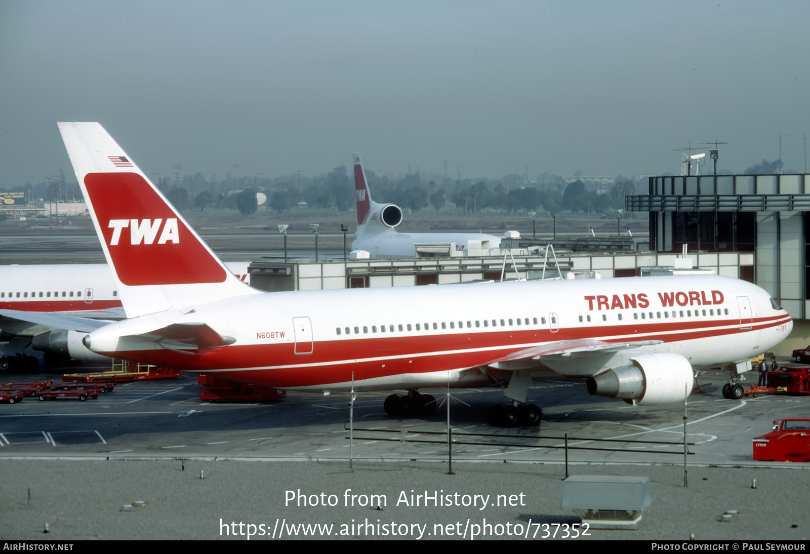 Aircraft Photo of N608TW | Boeing 767-231 | Trans World Airlines - TWA | AirHistory.net #737352