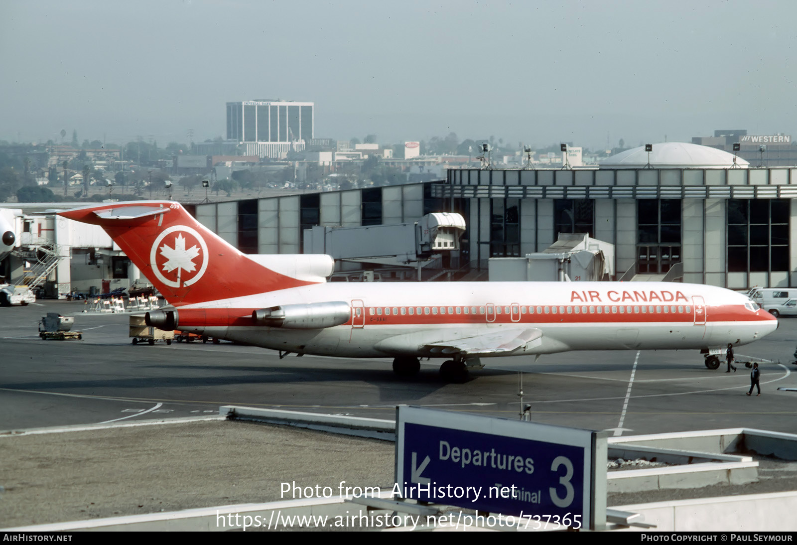 Aircraft Photo of C-GAAI | Boeing 727-233/Adv | Air Canada | AirHistory.net #737365