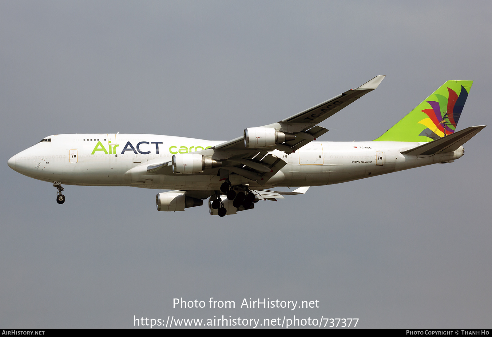 Aircraft Photo of TC-ACG | Boeing 747-481(BDSF) | Air ACT Cargo | AirHistory.net #737377