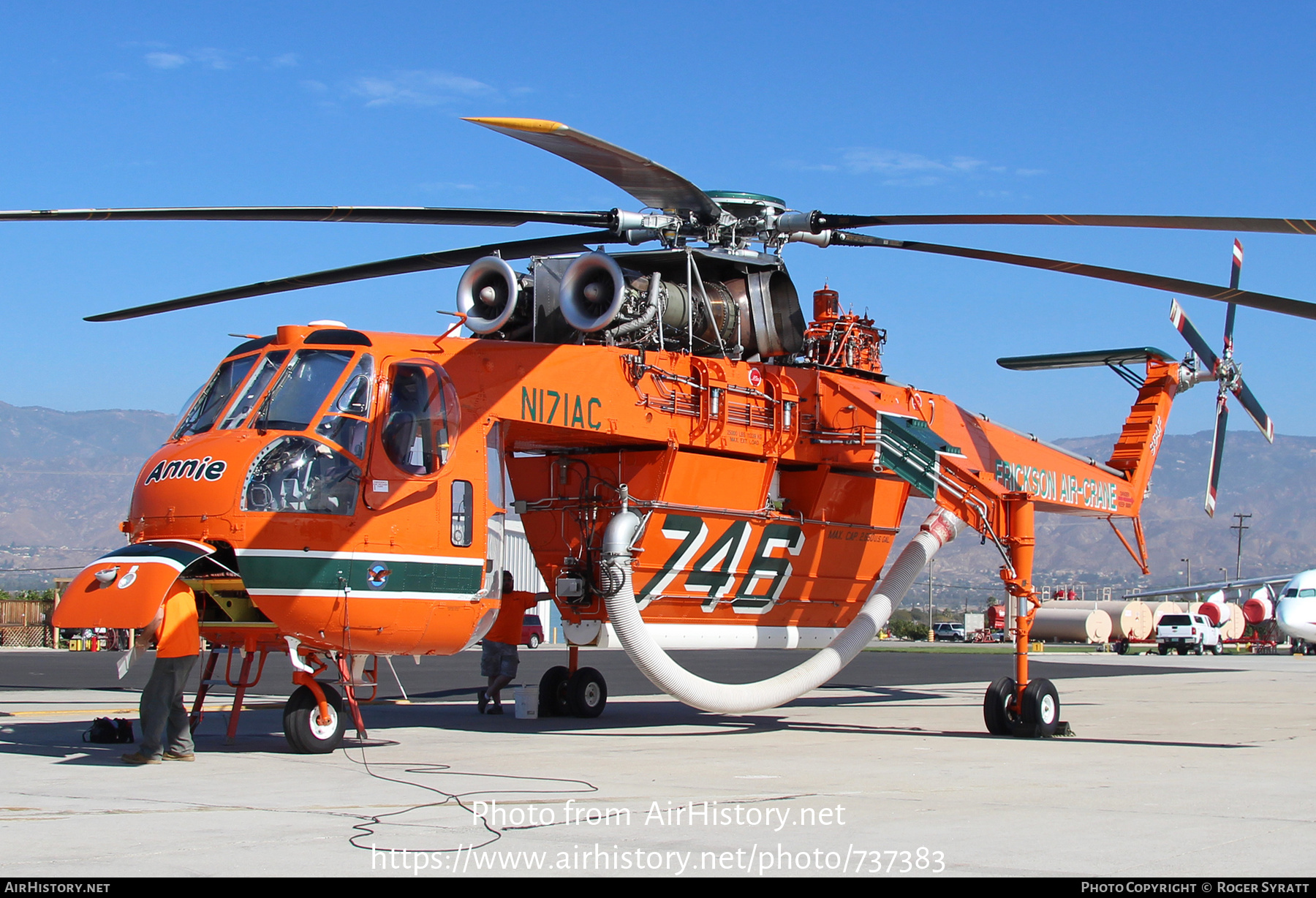 Aircraft Photo of N171AC | Sikorsky S-64F Skycrane | Erickson Air-Crane | AirHistory.net #737383