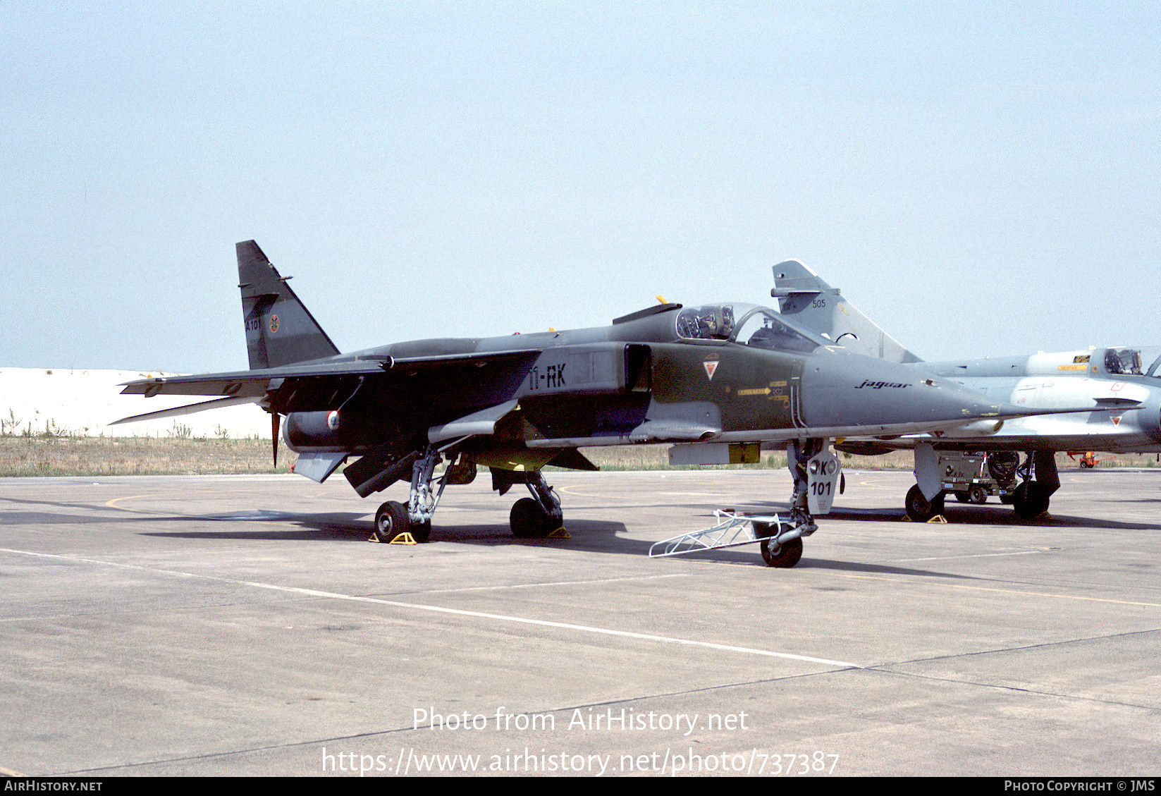 Aircraft Photo of A101 | Sepecat Jaguar A | France - Air Force | AirHistory.net #737387