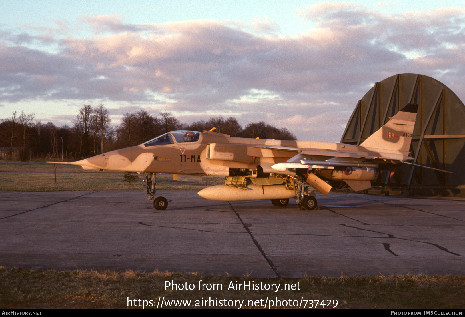 Aircraft Photo of A103 | Sepecat Jaguar A | France - Air Force | AirHistory.net #737429