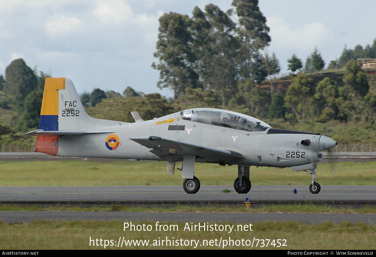 Aircraft Photo of FAC2252 | Embraer AT-27 Tucano | Colombia - Air Force | AirHistory.net #737452