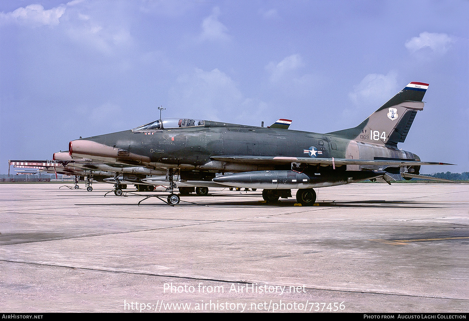 Aircraft Photo of 56-3184 / AF063-184 | North American F-100D Super Sabre | USA - Air Force | AirHistory.net #737456