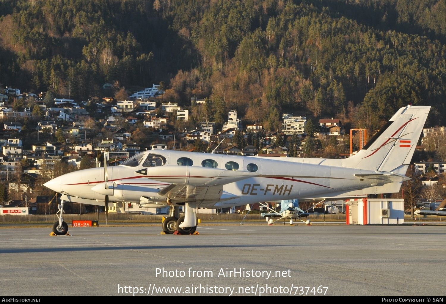 Aircraft Photo of OE-FMH | Cessna 340A | AirHistory.net #737467