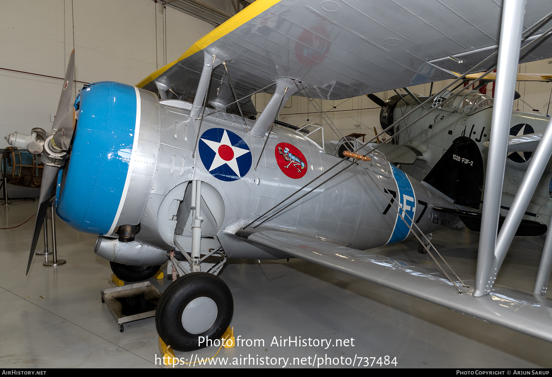 Aircraft Photo of N26KW / 1028 | Grumman F3F-2 | USA - Navy | AirHistory.net #737484