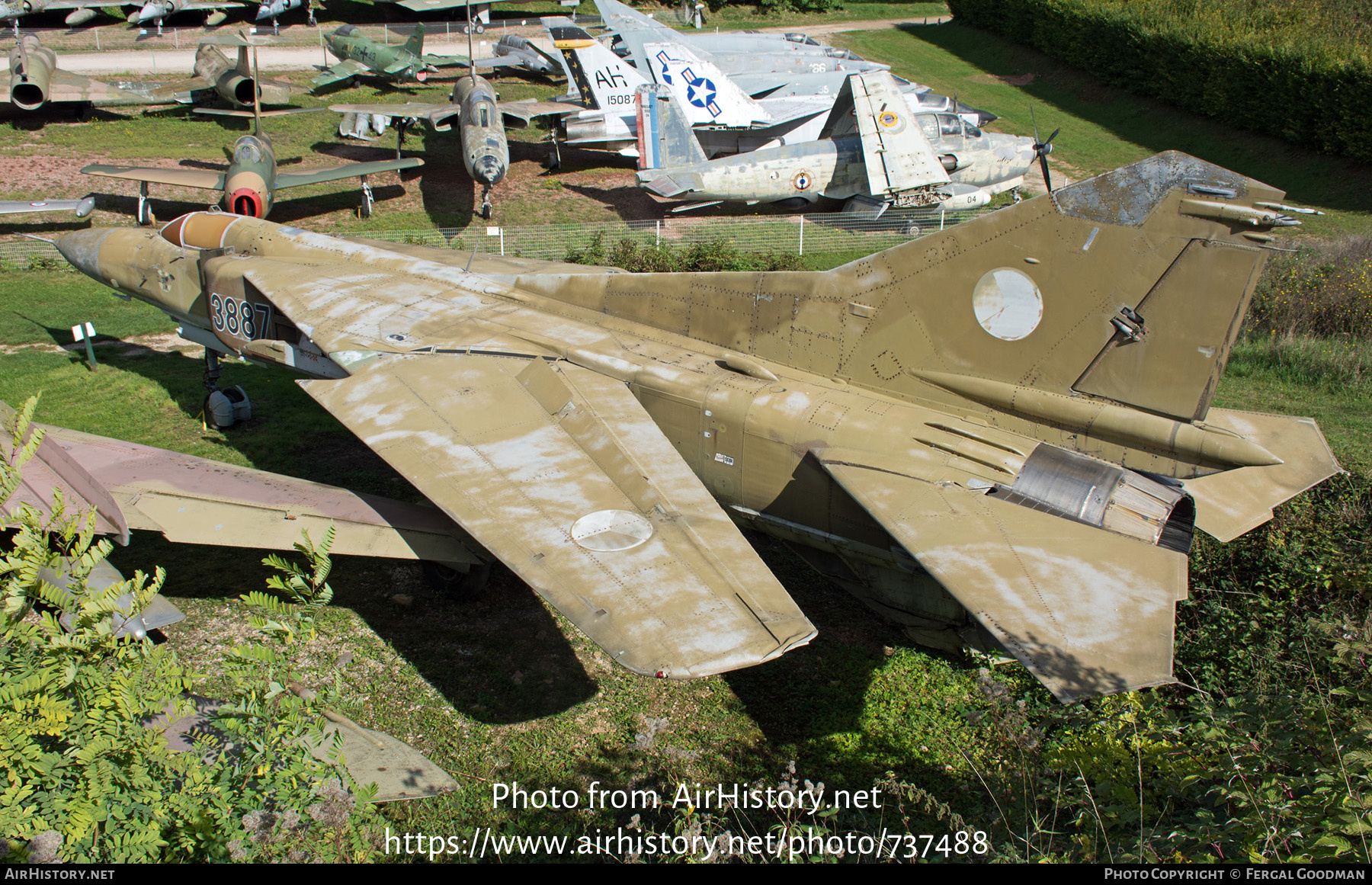 Aircraft Photo of 3887 | Mikoyan-Gurevich MiG-23MF | Czechoslovakia - Air Force | AirHistory.net #737488