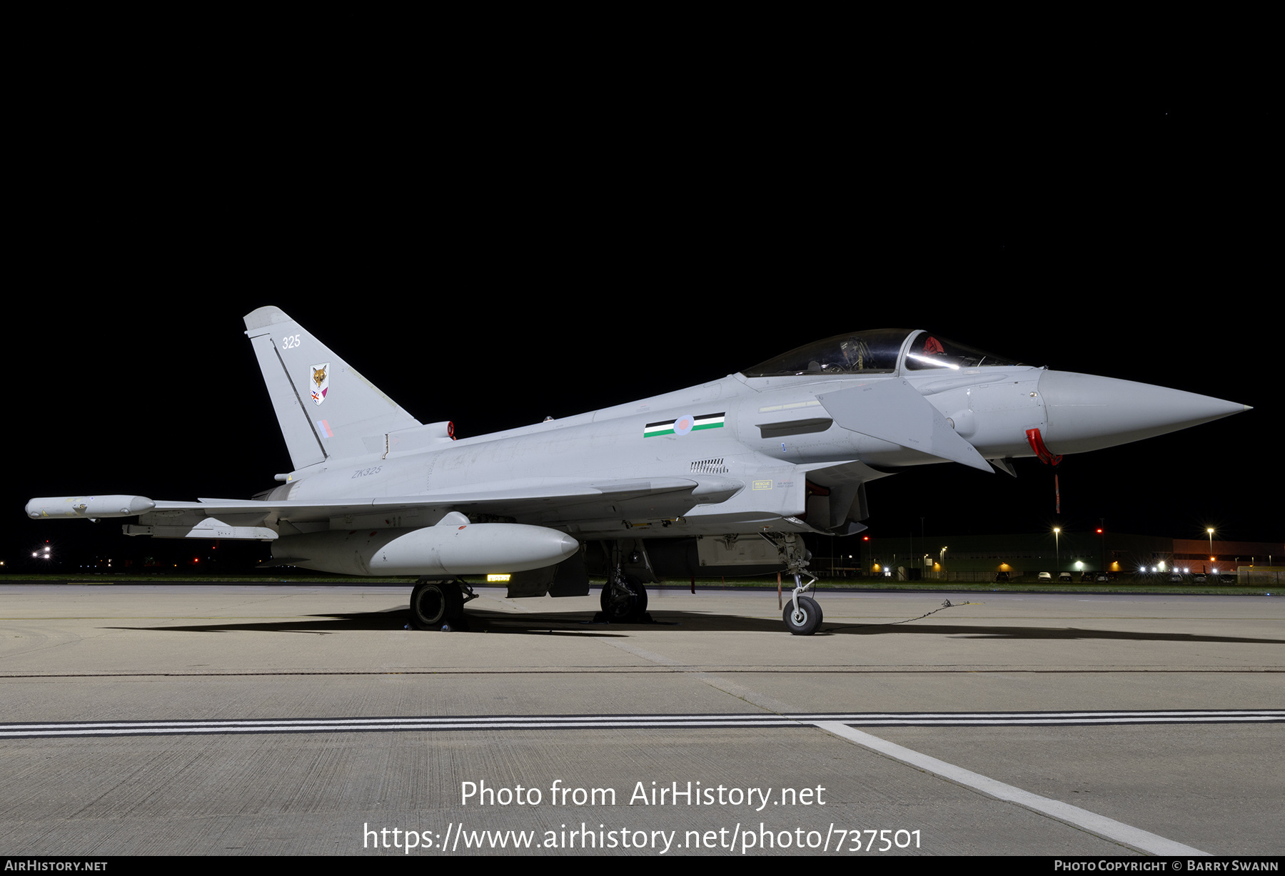 Aircraft Photo of ZK325 | Eurofighter EF-2000 Typhoon FGR4 | UK - Air Force | AirHistory.net #737501