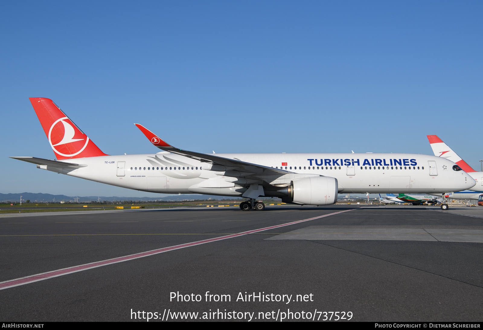 Aircraft Photo of TC-LGR | Airbus A350-941 | Turkish Airlines | AirHistory.net #737529