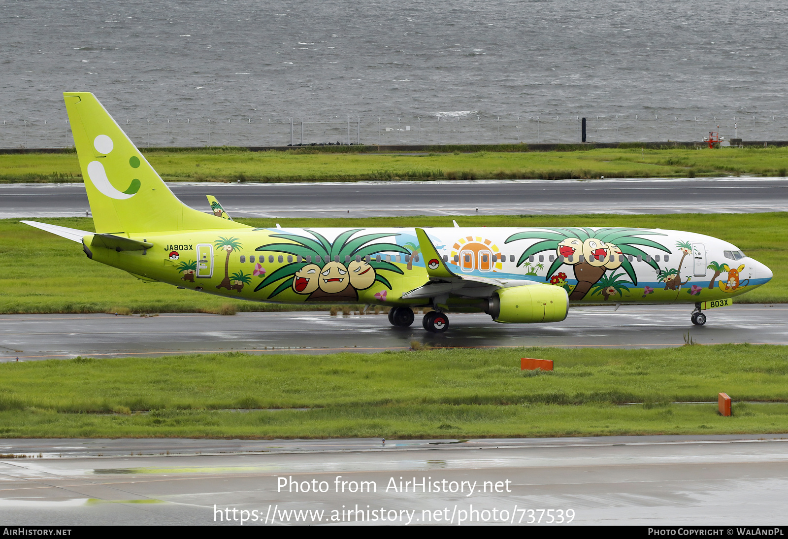 Aircraft Photo of JA803X | Boeing 737-86N | Solaseed Air | AirHistory.net #737539