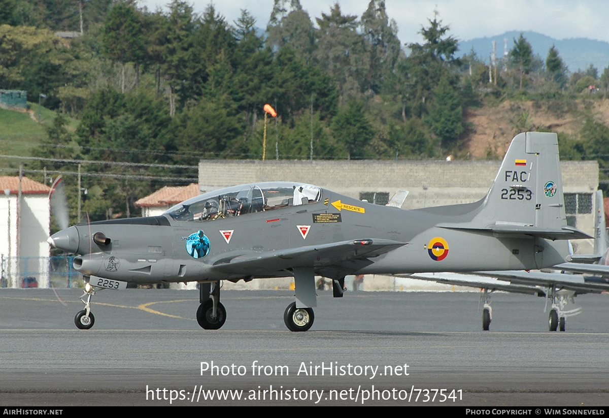 Aircraft Photo of FAC2253 | Embraer AT-27 Tucano | Colombia - Air Force | AirHistory.net #737541