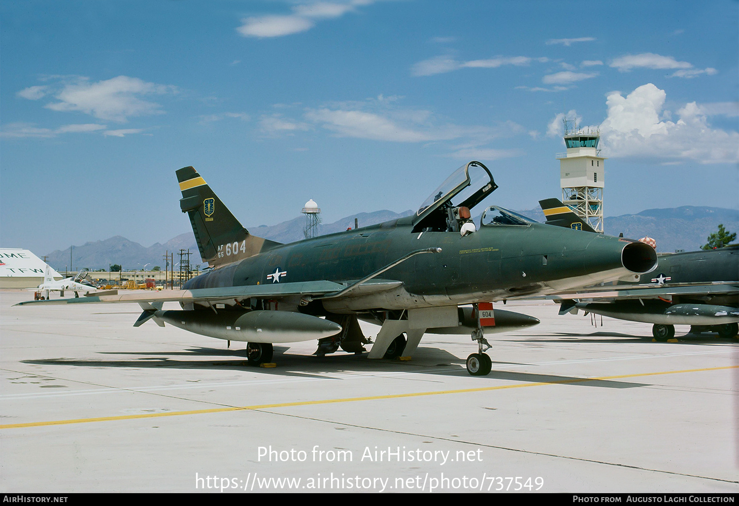 Aircraft Photo of 55-3604 / AF55-604 | North American F-100D Super Sabre | USA - Air Force | AirHistory.net #737549