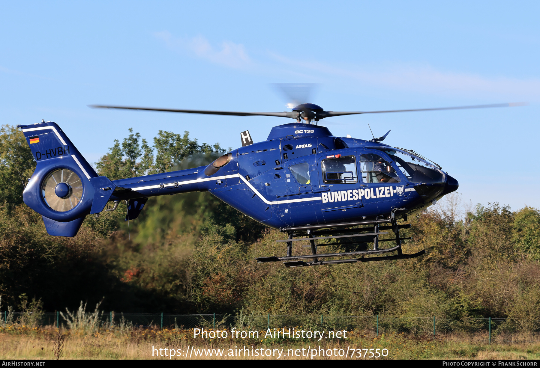 Aircraft Photo of D-HVBH | Airbus Helicopters EC-135T-2+ | Bundespolizei | AirHistory.net #737550