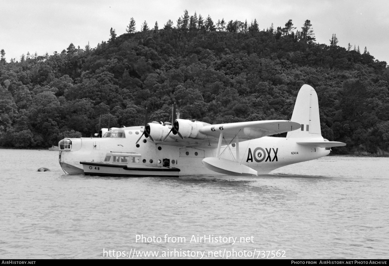 Aircraft Photo of NZ4114 | Short S-25 Sunderland 5 | New Zealand - Air Force | AirHistory.net #737562