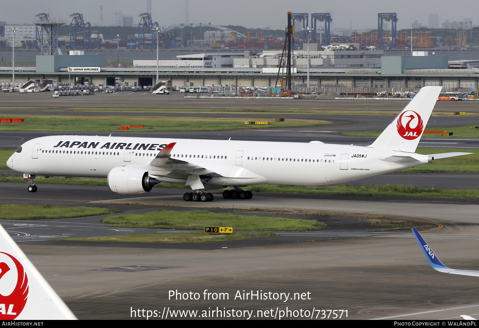 Aircraft Photo of JA05WJ | Airbus A350-1041 | Japan Airlines - JAL | AirHistory.net #737571