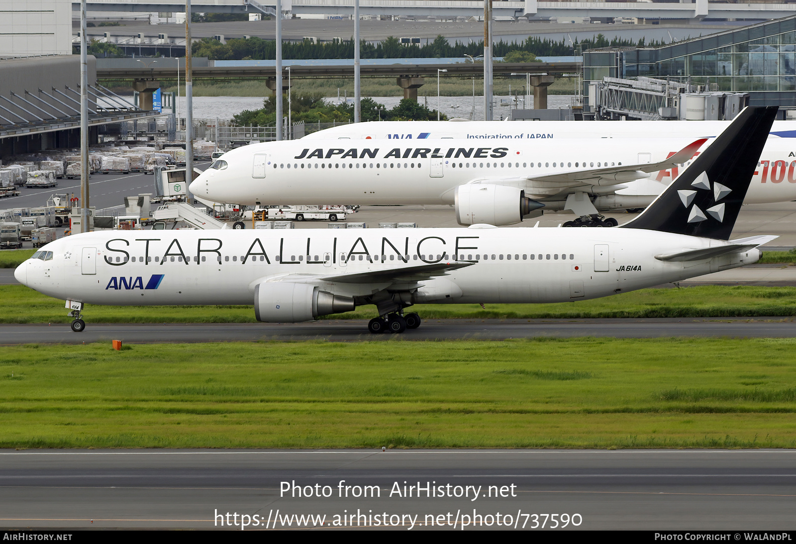 Aircraft Photo of JA614A | Boeing 767-381/ER | All Nippon Airways - ANA | AirHistory.net #737590